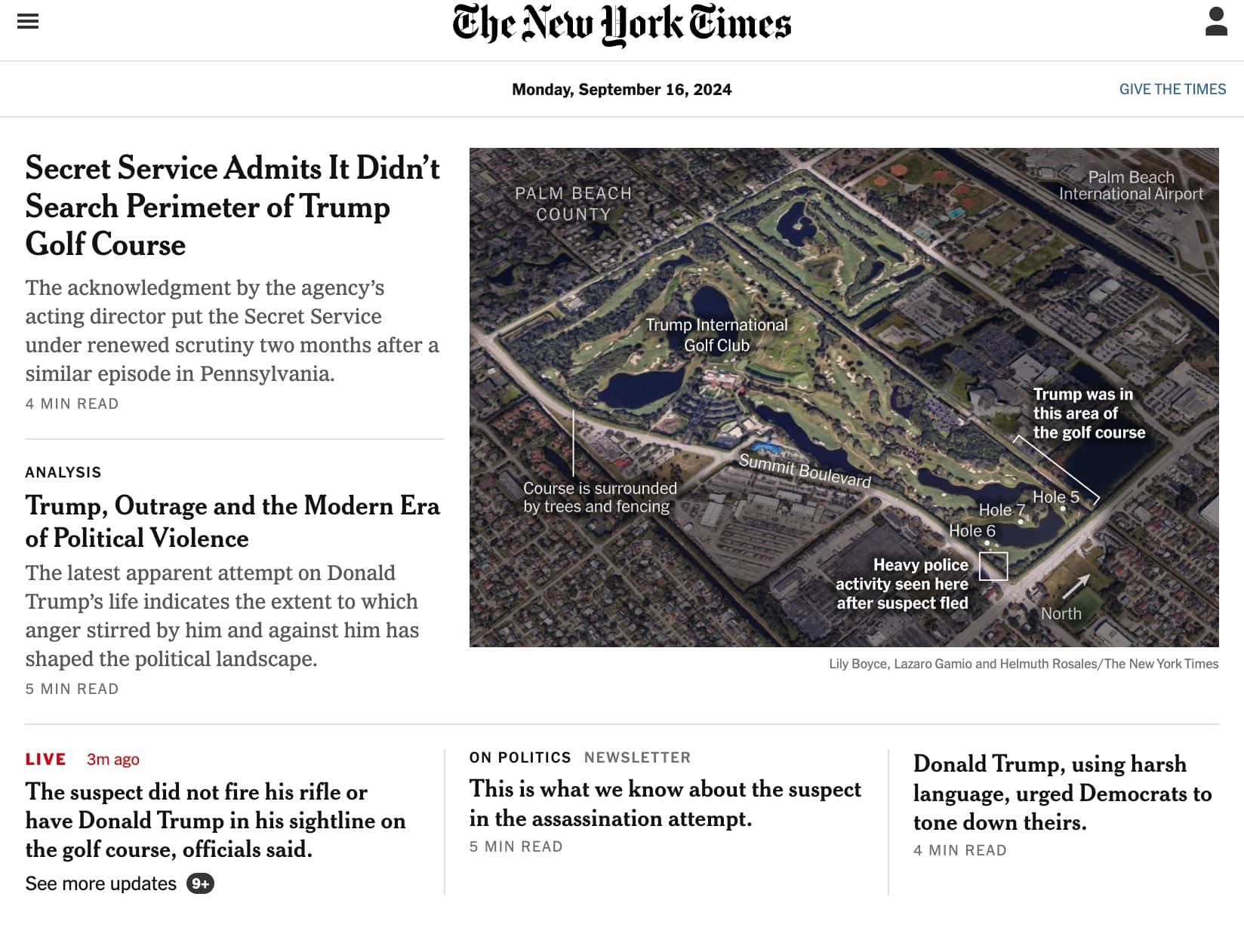 New York Times Before