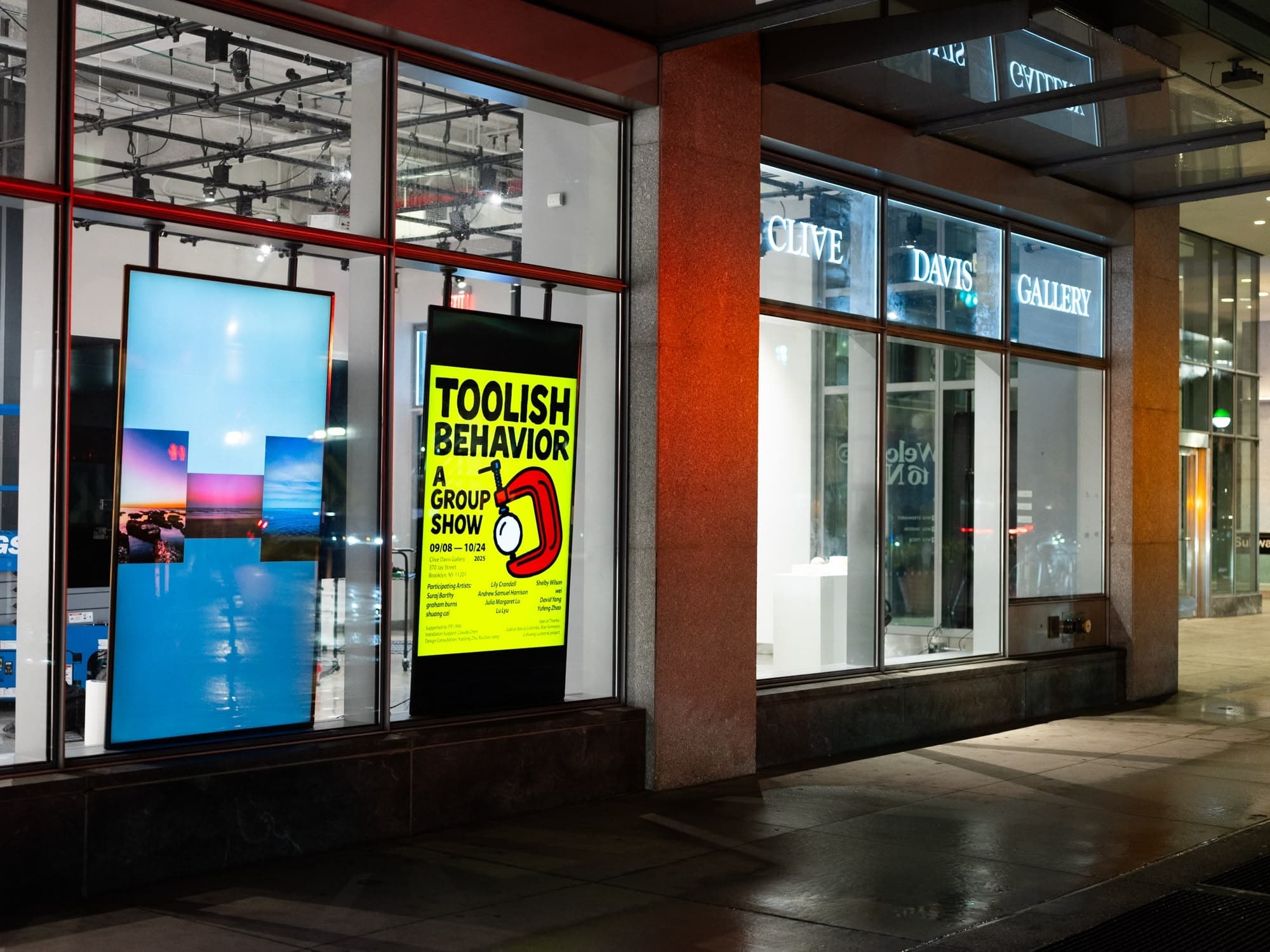 Toolish Behavior at Clive Davis Gallery